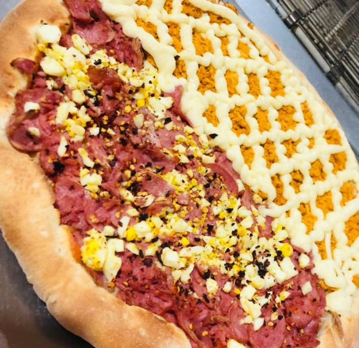 PIZZAS GRANDES - 2 SABORES