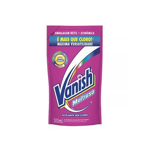 Alvejante Vanish Sem Cloro 500ml Com 12un