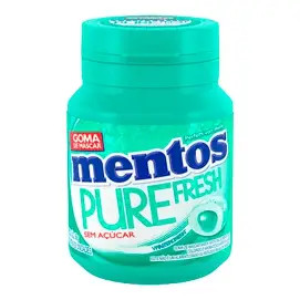 Mentos Pure Fresh Wintergreen Garrafa (Van Melle) 56g