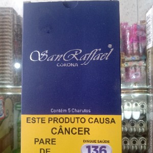 CAIXA CHARUTO SAN RAFAEL BAUNILHA