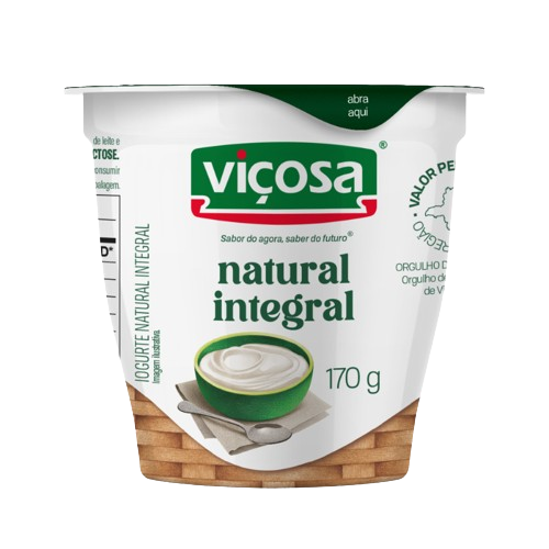 IOGURTE NATURAL INTEGRAL VIÇOSA 170G