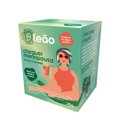 CHA LEAO CHEGUEI MENOPAUSA 20G C/10UN