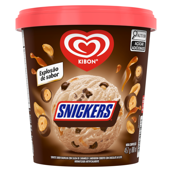 Pote Kibon Snickers 800ml