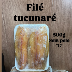 FILÉ DE TUCUNARÉ SEM PELE 500G