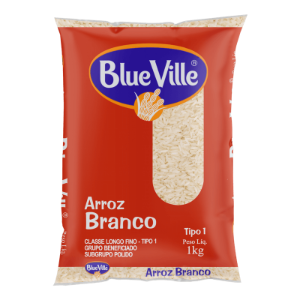 ARROZ BLUE VILLE AGULHINHA T.1 1KG