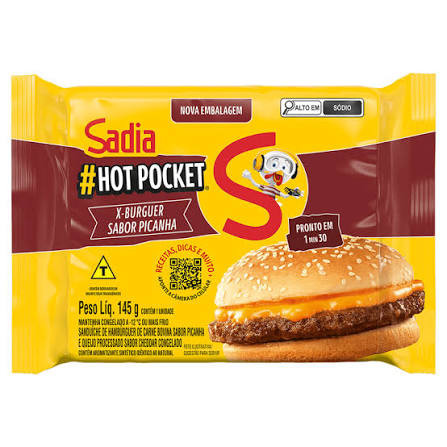 Hot pocket sadia 145g picanha 