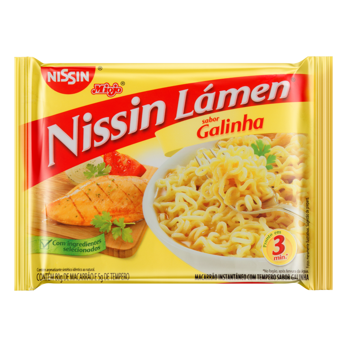 Macarrão Nissin Galinha 85g