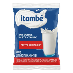 LEITE EM PO INTEGRAL INSTANTANEO ITAMBE 400G