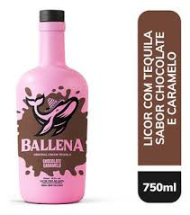 LICOR BALLENA CHOCOLATE CARAMELO 750ML