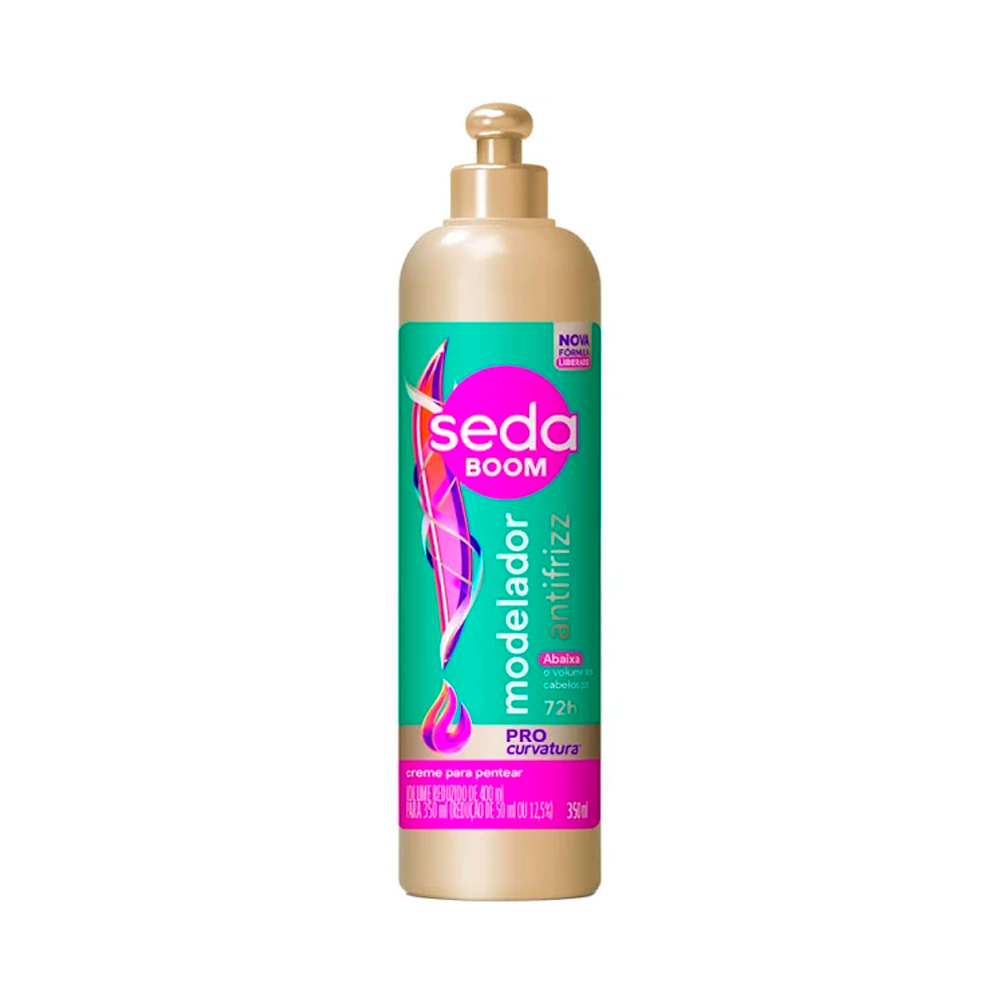 CREME PENTEAR SEDA BOOM MODELADOR ANTIFRIZZ 350ML