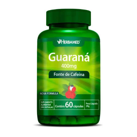 Guarana 450mg Herbamed Pt 60cap