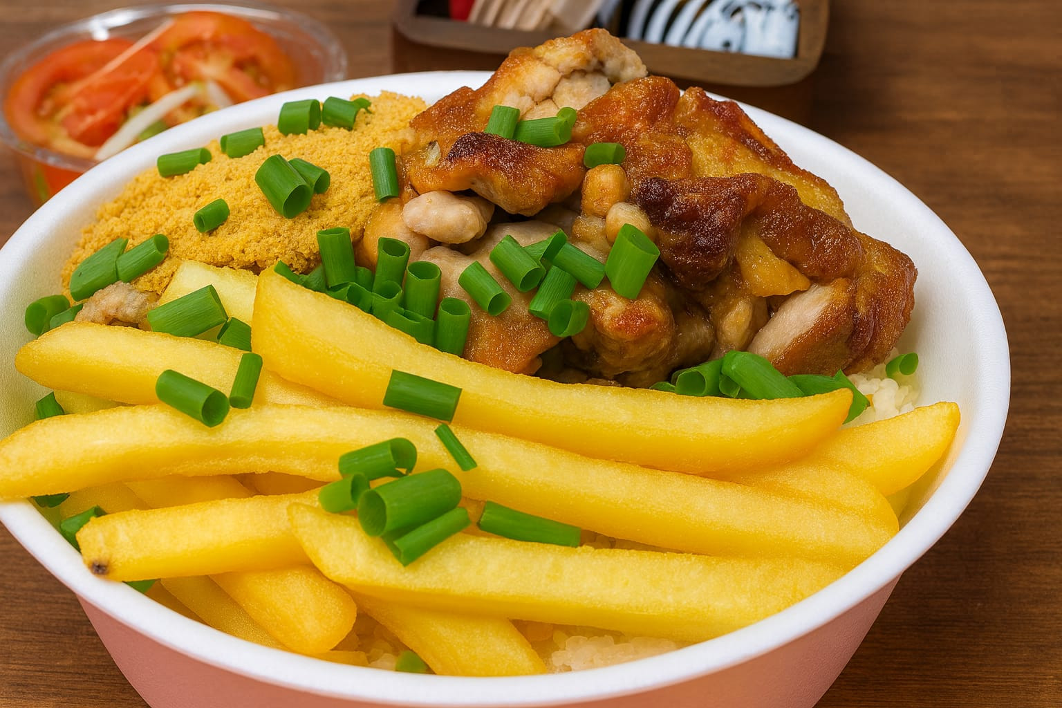 Marmitex (Pequeno) Com Churrasco