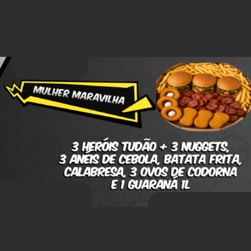 COMBO MULHER MARAVILHA