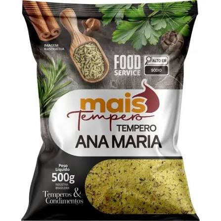 TEMPERO DONA ANA MAIS ALHO 500G