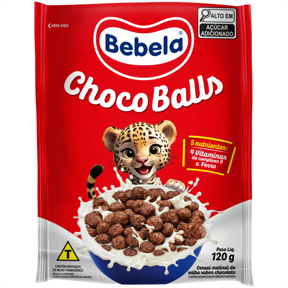 CEREAL BEBELA CHOCOBALLS SC120G