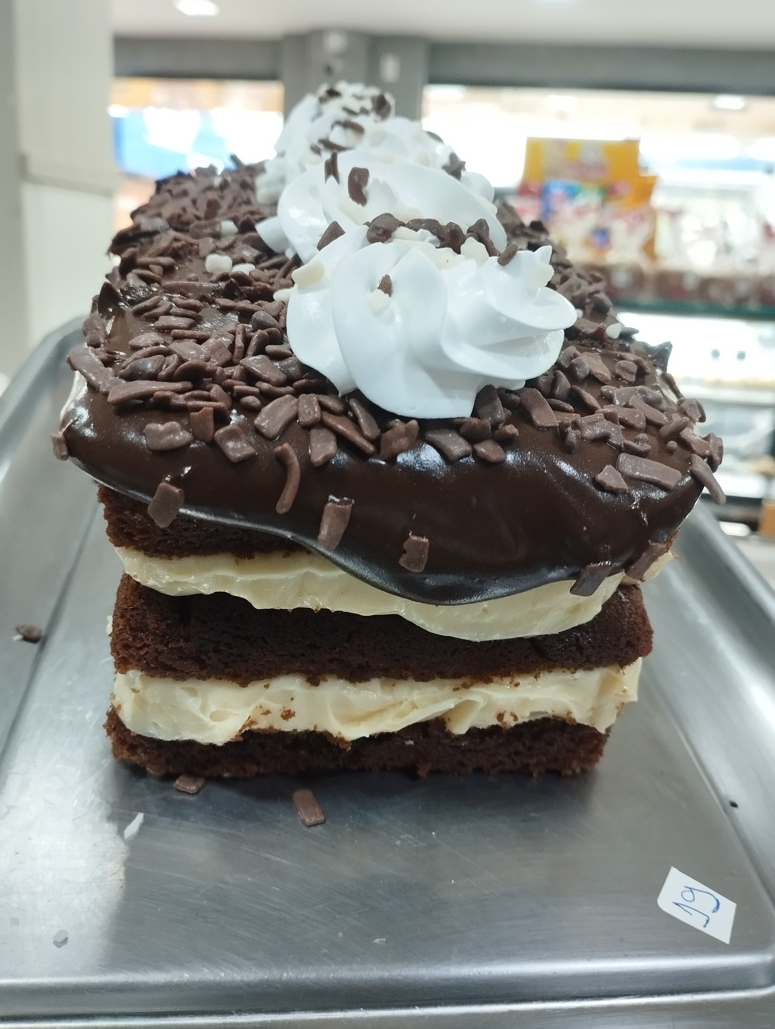 TORTA FATIA CHOCOLATE( consultar recheio disponível)