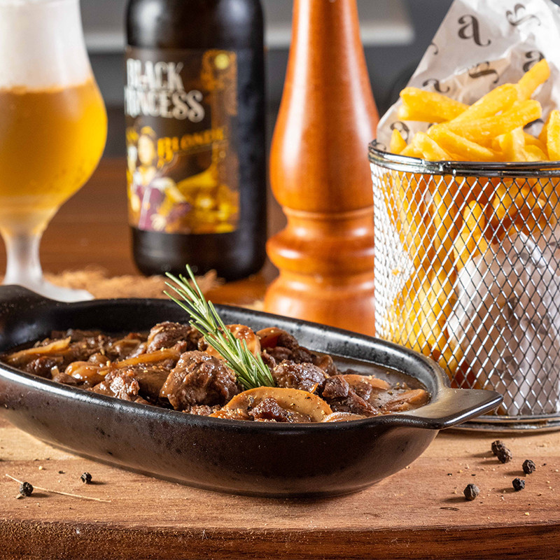 Filé com Fritas
