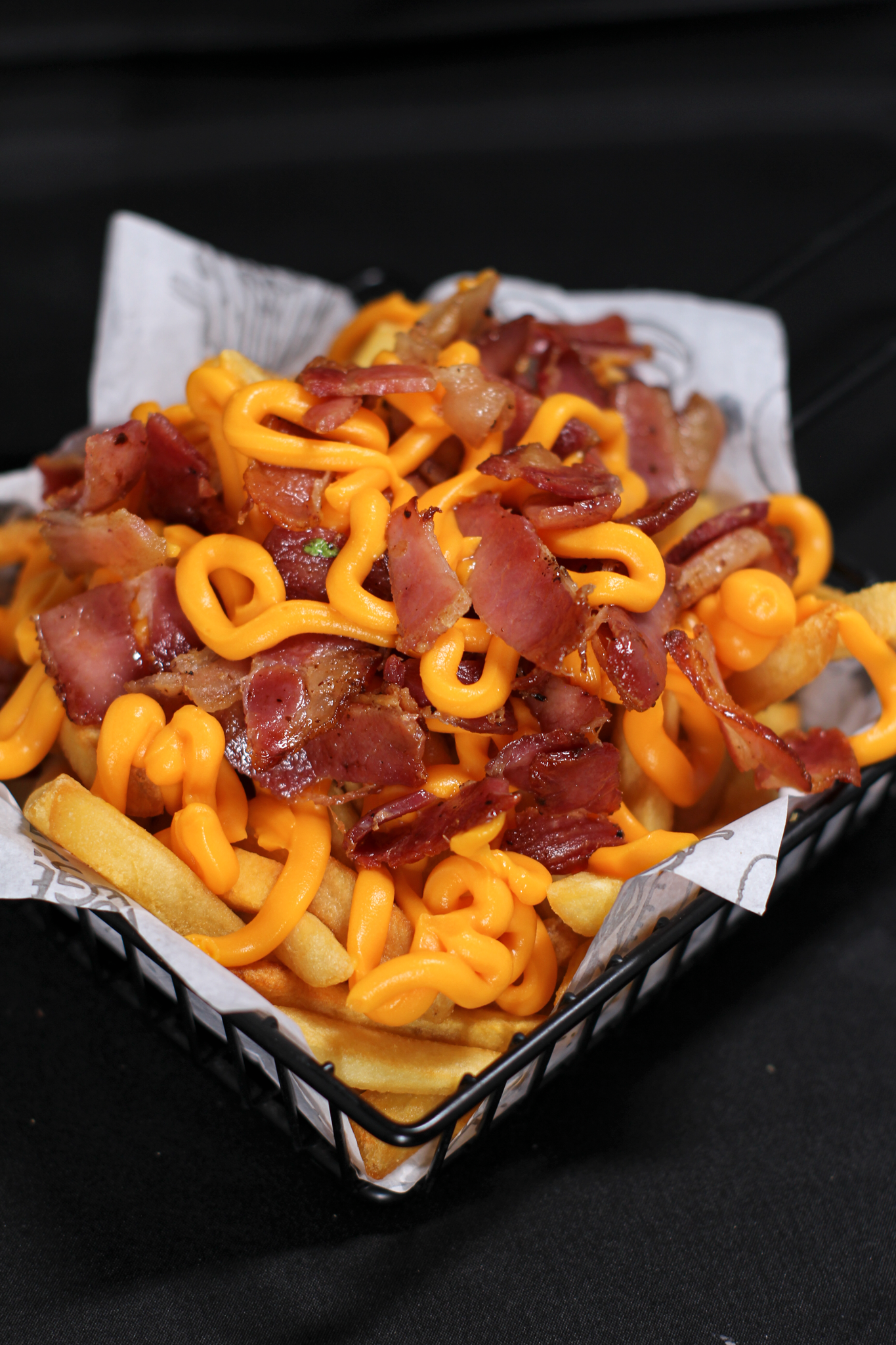 BATATA CHEDDAR E BACON