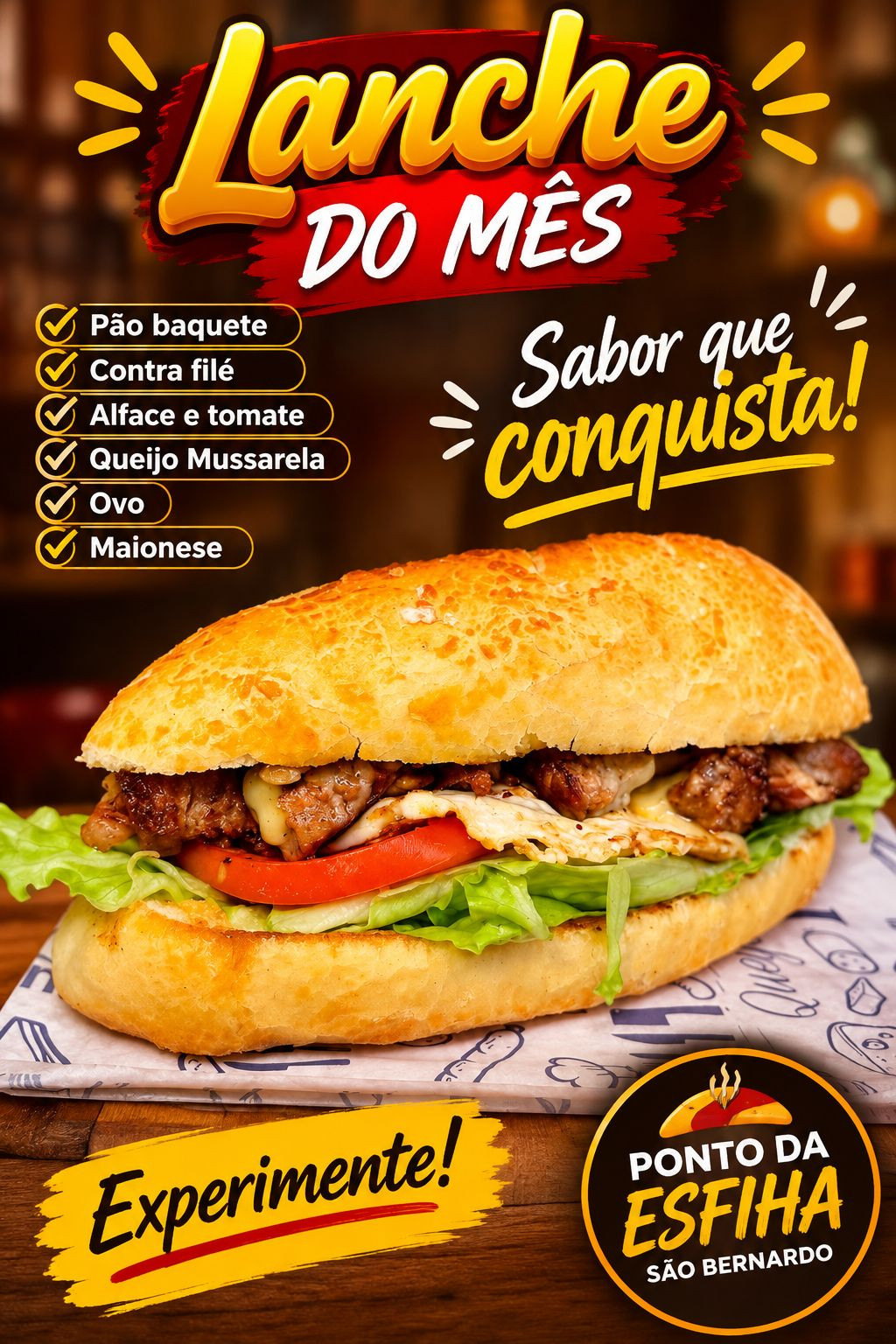 Lanche do Mês 