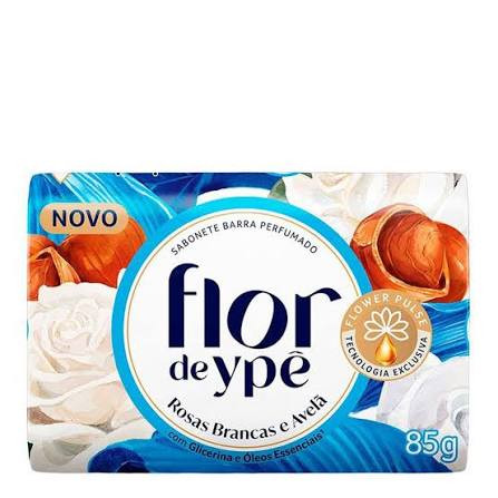 SABONETE FLOR DE YPE  ROSAS BRANCAS