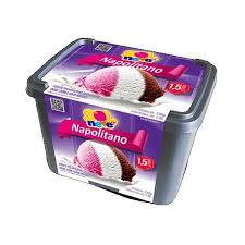 SORVETE NAPOLITANO POTE SOL NEVE 1.50L