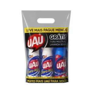KIT CLORO ATIVO UAU 3UN