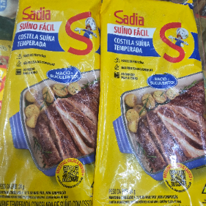 COSTELA SUÍNA FACIL TEMPERADA SADIA UNID