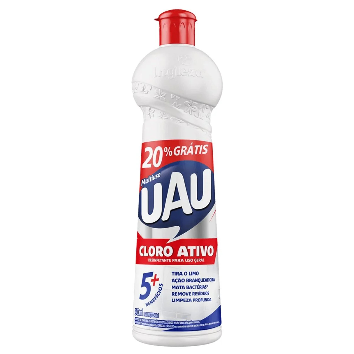 MULTIUSO UAU CLORO ATIVO SQZ PROMO 500ML