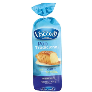 PÃO DE FORMA VISCONTI TRADICIONAL 400GR