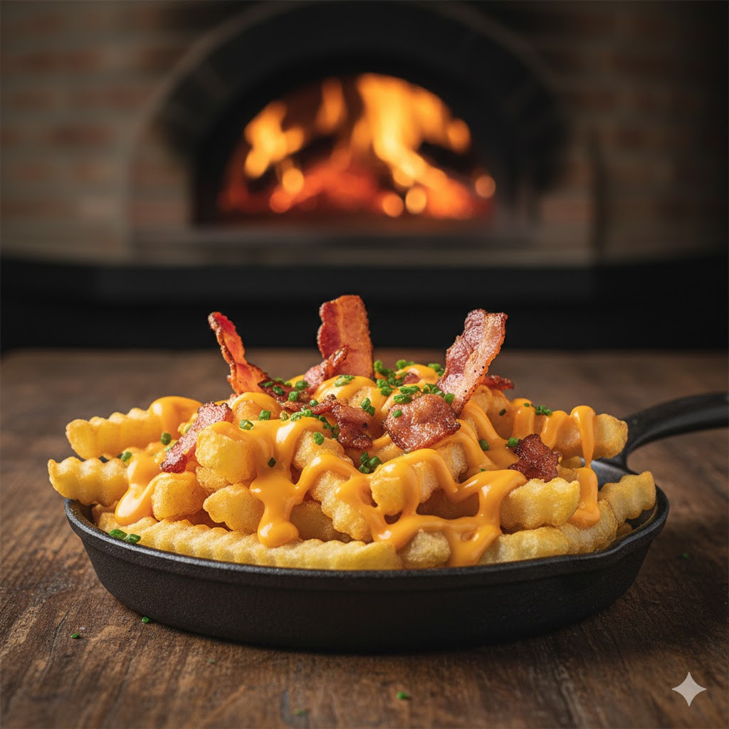 1/2BATATA CHEDDAR E BACON