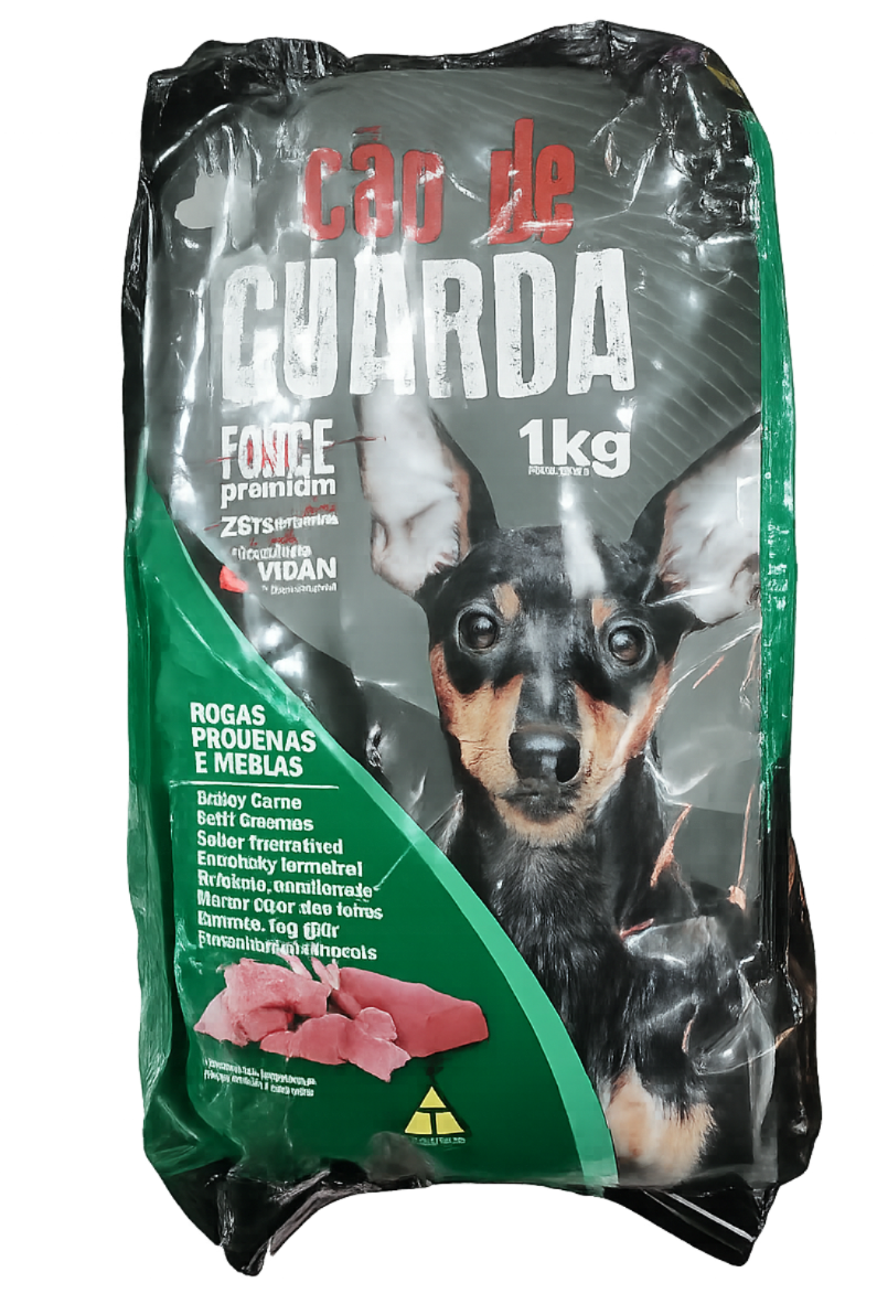 RAÇAO CAO DE GUARDA CARNE "RP" 1KG