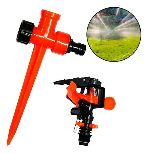 Esguicho Giratório Irrigador Para Jardim 
