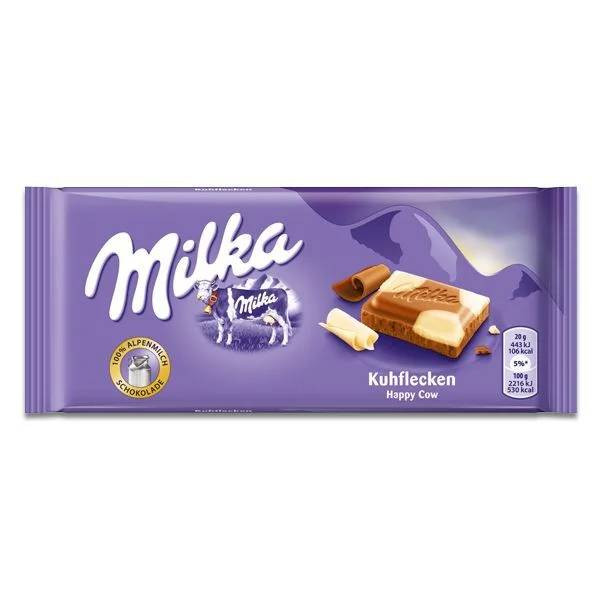 Milka bubbly white 90g