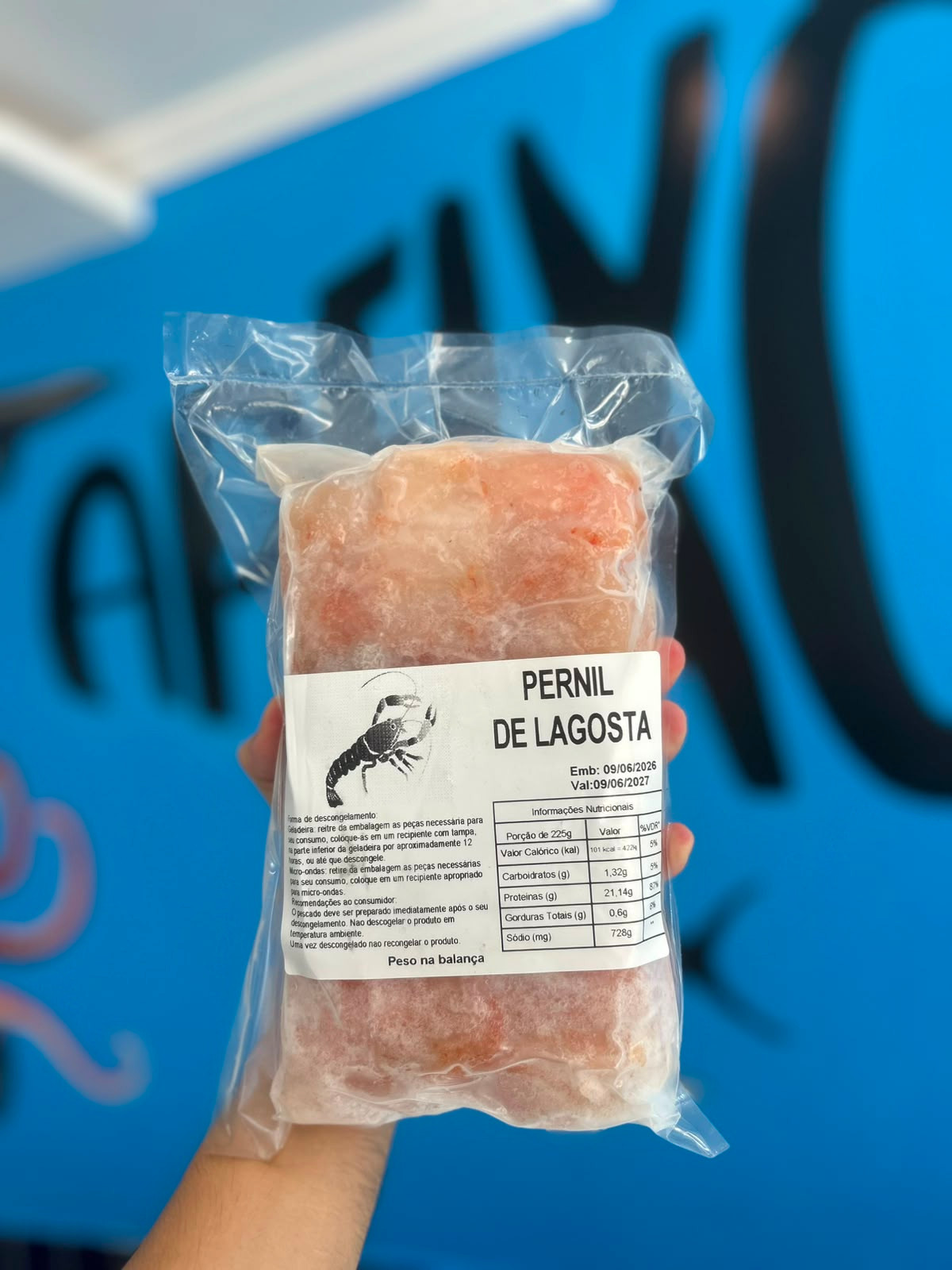 Pernil de lagosta (1kg)