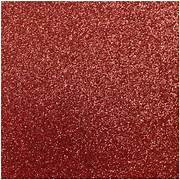 PLACA DE E.V.A C/GLITTER 40X48  VERMELHO 9808