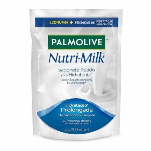 Sabonete Líquido Nutri-Milk Hidratante Nutrimilk Palmolive 200ml