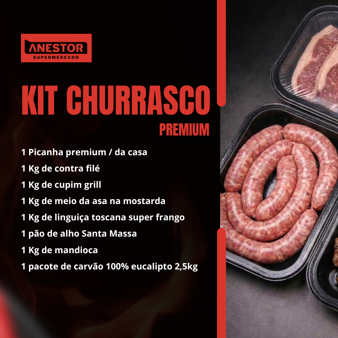KIT CHURRASCO PREMIUM