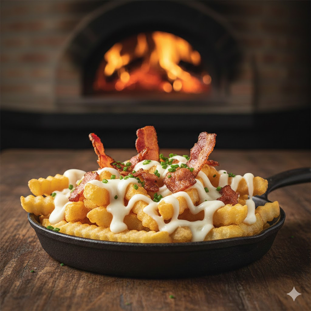 1/2 BATATA QUEIJO E BACON