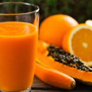 SUCO DE FRUTA LARANJA C/ MAMAO