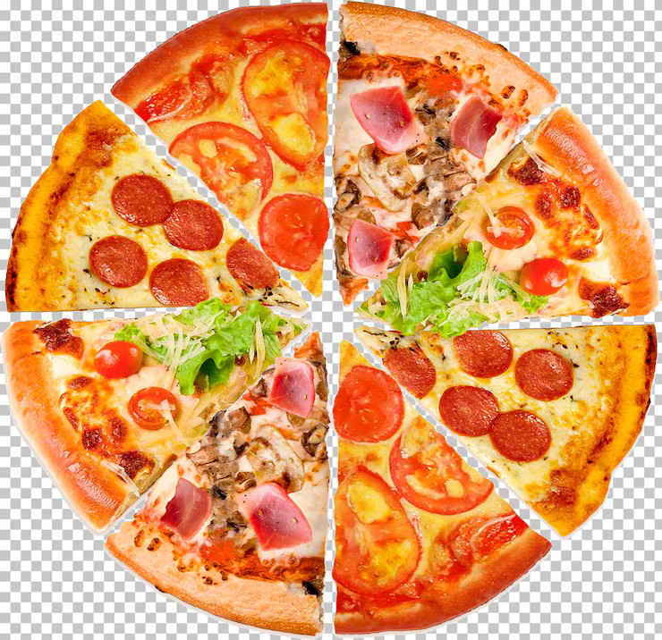 PIZZA 8 FATIAS