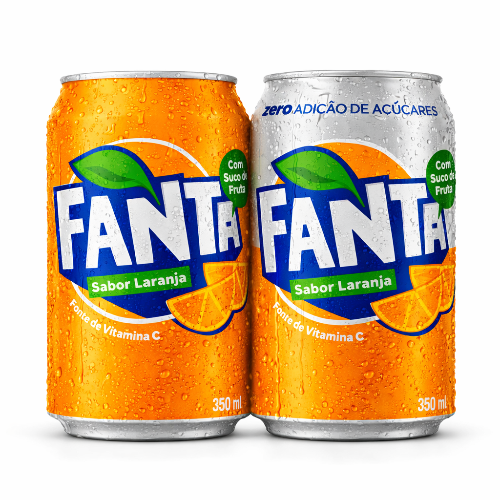 REFRIGERANTE FANTA LARANJA LATA