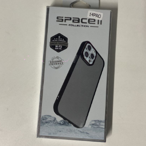 CAPA TRANSP PRETO IPHONE 14 PRO SPACE 2