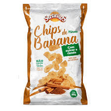 Chips Sertanitos Banana C/Acucar E Canela 50g