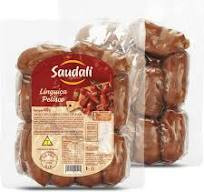 LINGUIÇA TIPO PETISCO SAUDALI 400G