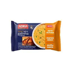 Lámen Sabor Galinha Caipira Zero Fritura (Adria) 75g