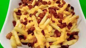 BATATA FRITA C/QJO E BACON PQ