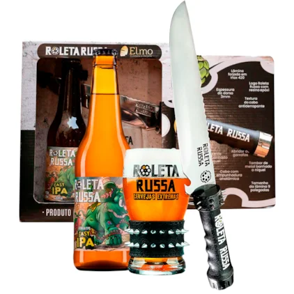 Kit Roleta Russa Faca
