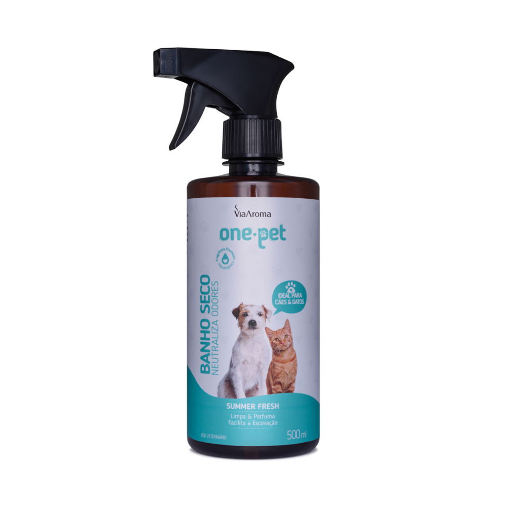 BANHO SECO ONE PET VIA AROMA 500ML SUMMER FRESH