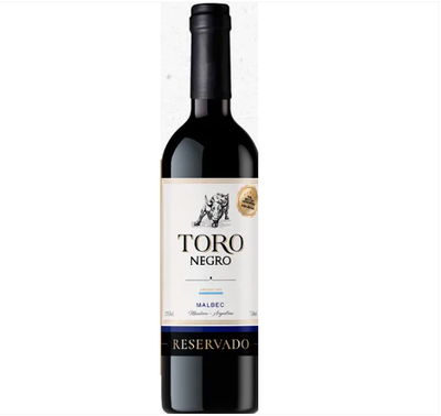 VINHO TINTO TORO NEGRO MALBEC  750ML