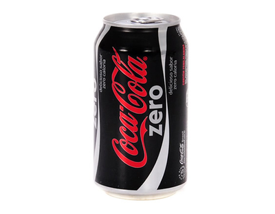 Coca zero lata (350ml)